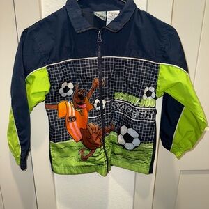 Scooby-Doo Soccer Jacket with Lime Green Accents